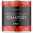 Caterfood Select Peeled Plum Tomatoes in Tomato Juice