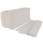 Staples White Centre Fold 1 Ply Hand Towels