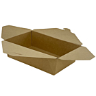 Zeus Packaging Kraft Compostable Leakproof Containers No.3