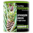 Fontinella Pineapple Pieces In Light Syrup