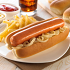 Lantmannen Frozen Top Sliced Hot Dog Rolls 6.5inch