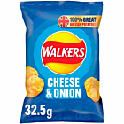 Walkers Cheese & Onion Crisps