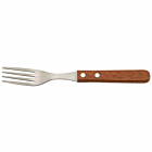 Steak Fork Dark Wood Handle (Dozen)