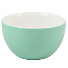 Genware Porcelain Green Sugar Bowl 17.5cl/6oz