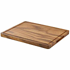 Genware Acacia Wood Serving Board GN 1/2