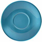 Genware Porcelain Blue Saucer 16cm/6.25"
