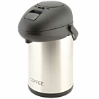 Coffee Inscribed St/St Vacuum Pump Pot 2.5L