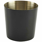 Black Stainless Steel Serving Cup 8.5 x 8.5cm