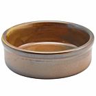 Terra Porcelain Rustic Copper Tapas Dish 10cm