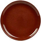 Terra Stoneware Rustic Red Coupe Plate 27.5cm