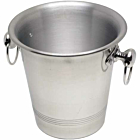 Aluminium Wine Bucket With Ring Hdls  3.25Ltr