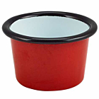 Enamel Ramekin Red 7cm Dia 90ml/3.2oz