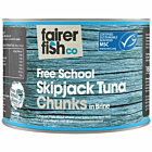 Fairer Fish MSC Skipjack Tuna Chunks in Brine