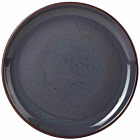 Terra Stoneware Rustic Blue Coupe Plate 19cm