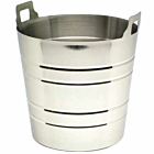 S/St.Wine Bucket With Integral Handles