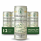 Folkingtons Elderflower Sparkling Presse Cans