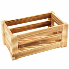Wooden Crate Rustic Finish 27 x 16 x 12cm