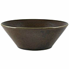 Terra Porcelain Black Conical Bowl 16cm