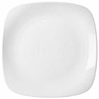 Genware Porcelain Rounded Square Plate 27cm/10.5"