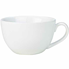 Genware Porcelain Bowl Shaped Cup 17.5cl/6oz