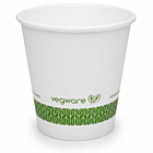 Vegware Compostable 6oz White Single Wall Cup