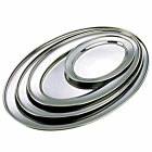 GenWare Stainless Steel Oval Flat 46cm/18"