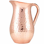 GenWare Hammered Copper Plated Water Jug 2L/67.6oz