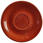 Terra Stoneware Rustic Red Saucer 15cm