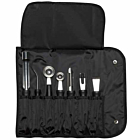 Complete 7 Piece Garnish Tool Set & Case