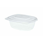 Vegware Compostable Rectangular Hinged Lid Containers 16oz