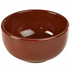 Terra Stoneware Rustic Red Round Bowl 12.5cm