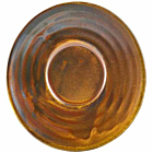 Terra Porcelain Rustic Copper Saucer 11.5cm