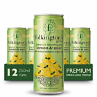Folkingtons Sparkling Lemon & Mint Cans