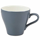 Genware Porcelain Grey Tulip Cup 18cl/6.25oz