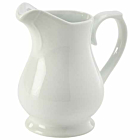 Genware Porcelain Traditional Serving Jug 28cl/10oz