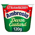 Ambrosia Strawberry Flavour Custard Pots