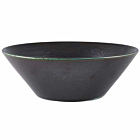 Terra Porcelain Black Conical Bowl 19.5cm