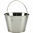 Stainless Steel Serving Bucket 25cm Dia
