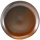 Terra Porcelain Rustic Copper Coupe Plate 24cm