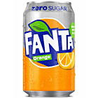 Fanta Orange Zero Sugar Cans