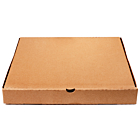Zeus Packaging Brown Kraft Compostable Pizza Boxes 9"