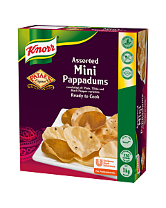 Knorr Patak's Mini Mixed Pappadums