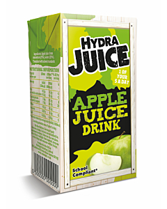 Hydra Apple Juice Drink Cartons