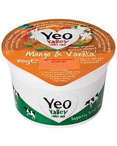 Yeo Valley Organic Mango & Vanilla Yogurts