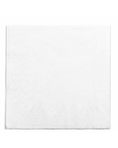 Vegware Compostable 33cm 2 Ply White Napkins