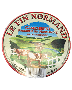 Le Fin Normand Camembert Whole Cheese