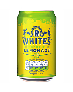 R Whites Lemonade Cans