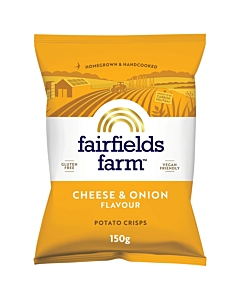 Fairfields Farm Cheese & Onion Crisps