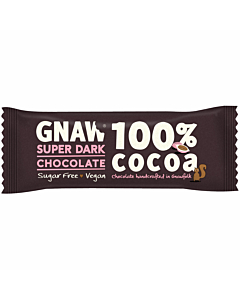 Gnaw Vegan Super Dark Chocolate Bars