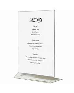 Acrylic Menu Holder A4 Size